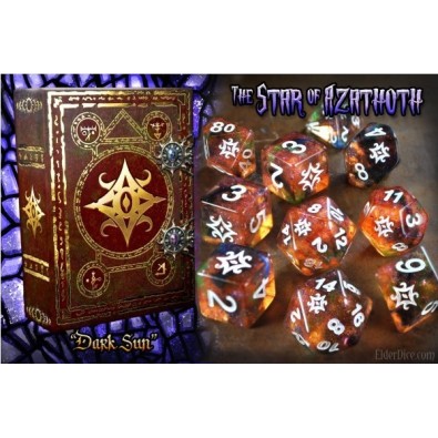 Elder Dice Star of Azathoth Glass & Wax Edition Elder Dice Star of Azathoth Glass & Wax Edition