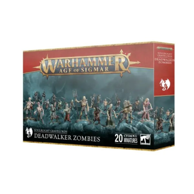 Warhammer Age of Sigmar - Soulblight Gravelords: Deadwalker Zombies Warhammer Age of Sigmar - Soulblight Gravelords: Deadwalker Zombies
