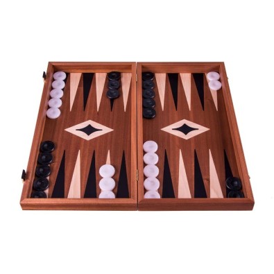 Handcrafted Mahogany 3-in-1 Chess, Backgammon, and Checkers Set - Elegant Marquetry Design Handcrafted Mahogany 3-in-1 Chess, Backgammon, and Checkers Set - Elegant Marquetry Design