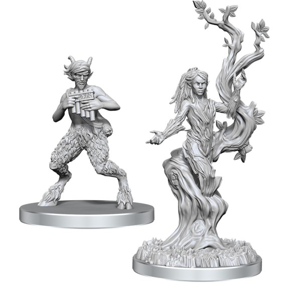 D&D Nolzur's Mini: Satyr & Dryad