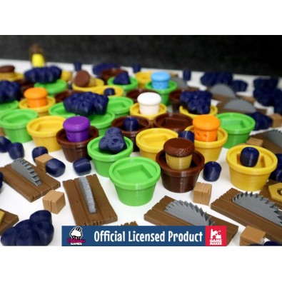 3D Printed Upgraded Tokens suitable for Woodcraft