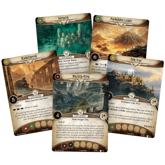 Arkham Horror: The Card Game – The Search for Kadath Mythos pack