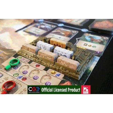 3D upgraded tile holder suitable for ‘Lost Ruins of Arnak’