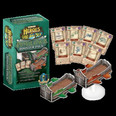 Heroes of Land, Air & Sea: Pestilence Booster Pack- Damaged Heroes of Land, Air & Sea: Pestilence Booster Pack- Damaged