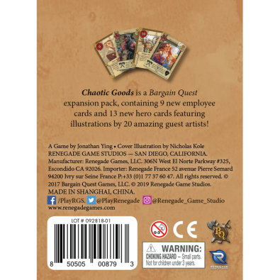 Bargain Quest: Chaotic Goods (Exp)