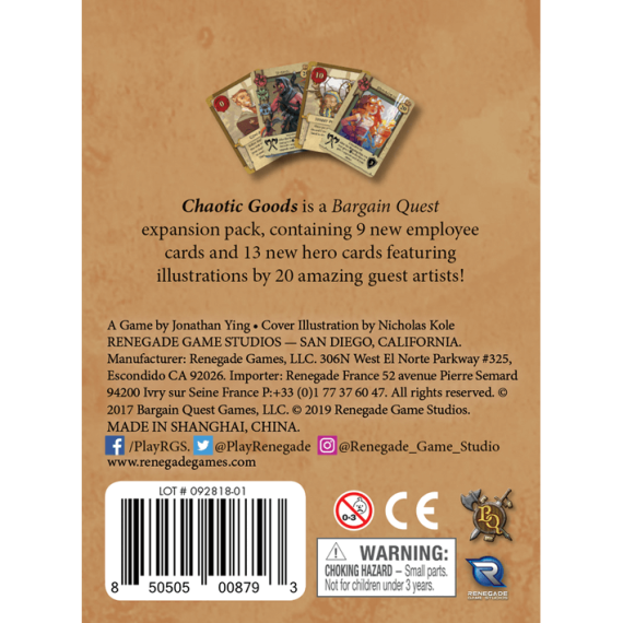 Bargain Quest: Chaotic Goods (Exp)