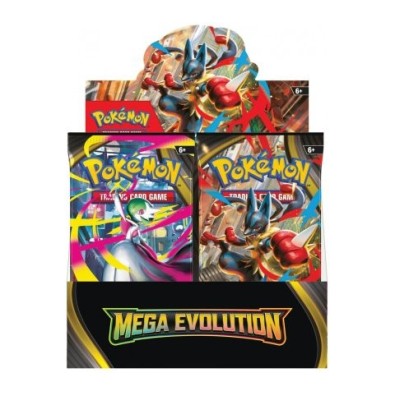 Pokemon TCG - Mega Evolution Booster Display