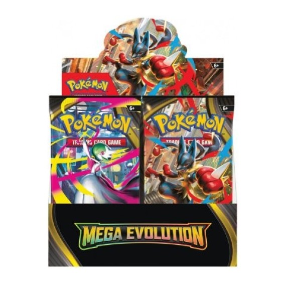 Pokemon TCG - Mega Evolution Booster Display
