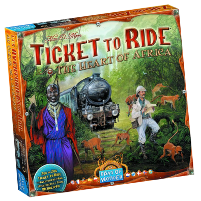 Ticket to Ride Map Collection: Volume 3 – The Heart of Africa Ticket to Ride Map Collection: Volume 3 – The Heart of Africa