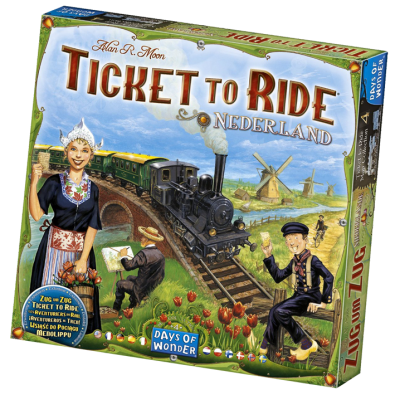 Ticket to Ride Map Collection: Volume 4 – Nederland Ticket to Ride Map Collection: Volume 4 – Nederland