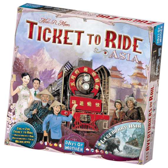 Ticket to Ride Map Collection: Volume 1 – Team Asia & Legendary Asia