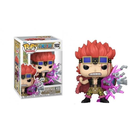One Piece POP! Animation Vinyl Figure Eustass Kid (Awakening) 9 cm