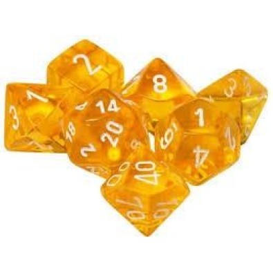 Translucent Polyhedral Yellow/white