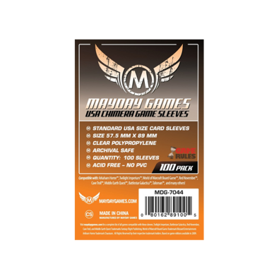 Chimera USA Sleeves (57x89) - 100C