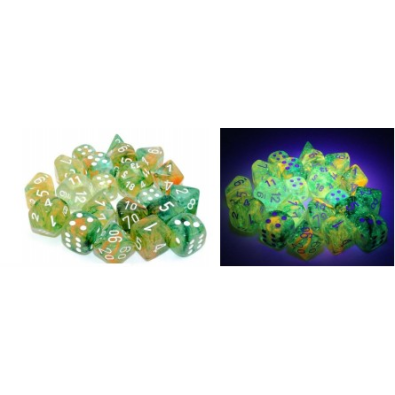 Nebula Spring/white Luminary 7-Die Set