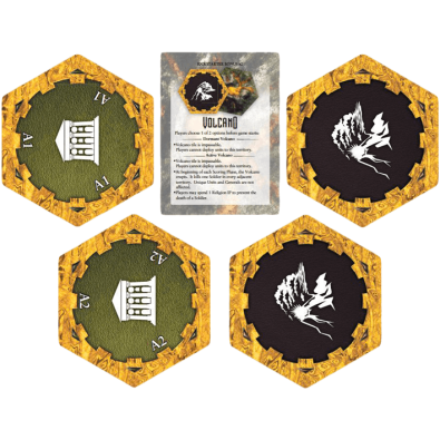 Clockwork Wars: Academy and Volcano Hex Set (Exp)