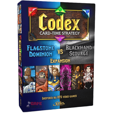 Codex: Card-Time Strategy - Flagstone Dominion vs. Blackhand Scourge (Exp) Codex: Card-Time Strategy - Flagstone Dominion vs. Blackhand Scourge (Exp)