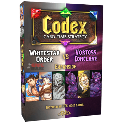 Codex: Card-Time Strategy - Whitestar Order vs. Vortoss Conclave (Exp) Codex: Card-Time Strategy - Whitestar Order vs. Vortoss Conclave (Exp)