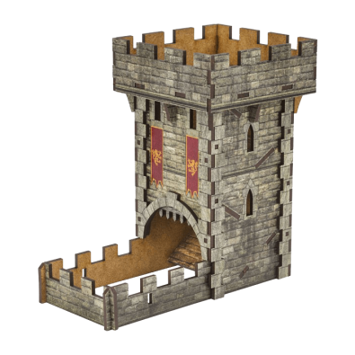 Color Medieval Dice Tower Color Medieval Dice Tower