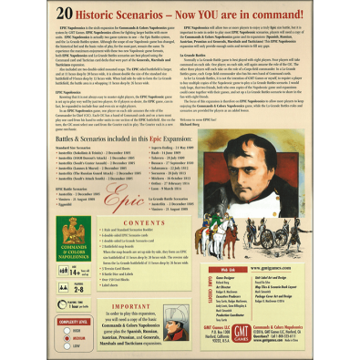 Commands & Colors: Napoleonics Expansion #6 – EPIC Napoleonics