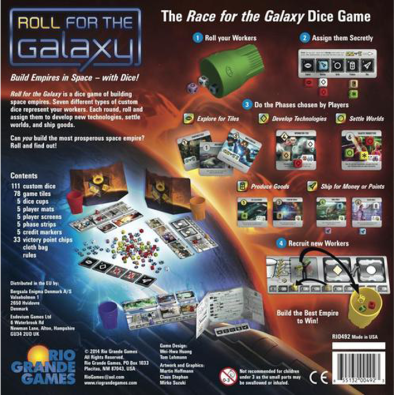 Roll for the Galaxy Roll for the Galaxy