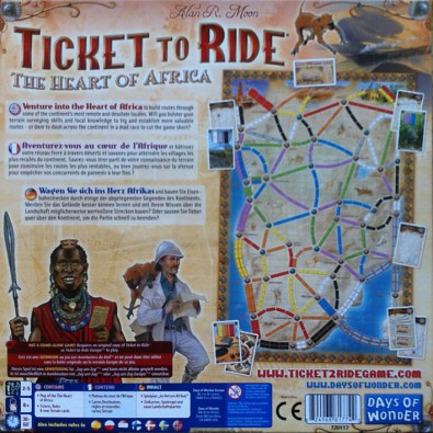 Ticket to Ride Map Collection: Volume 3 – The Heart of Africa Ticket to Ride Map Collection: Volume 3 – The Heart of Africa