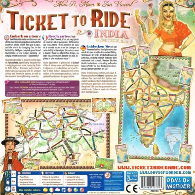 Ticket to Ride Map Collection: Volume 2 – India & Switzerland Ticket to Ride Map Collection: Volume 2 – India & Switzerland