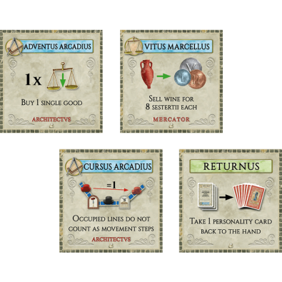 Concordia: 8 Forum Cards mini-expansion (EN/DE)