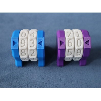 Generic 3D Counter for life, score and more (2 digit)