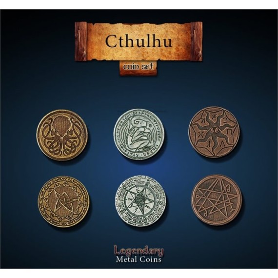 Cthulhu Copper Coin