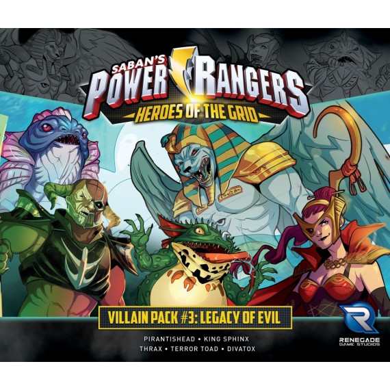 Power Rangers: Heroes of the Grid – Villain Pack #3: Legacy of Evil