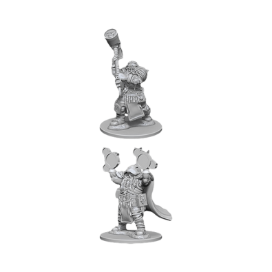 D&D Nolzur's Marvelous Miniatures - Dwarf Male Cleric D&D Nolzur's Marvelous Miniatures - Dwarf Male Cleric
