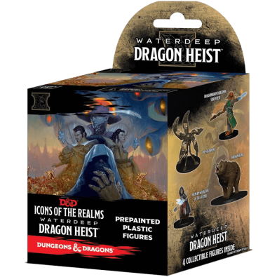 D&D Icons of the Realms Miniatures: Set 9 - Waterdeep Dragon Heist (Booster Brick) D&D Icons of the Realms Miniatures: Set 9 - Waterdeep Dragon Heist (Booster Brick)