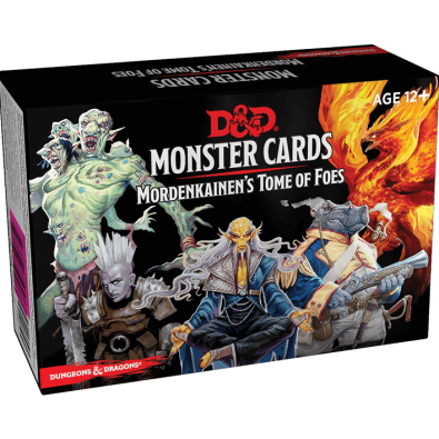 D&D Monster Cards: Mordenkainen's Tome of Foes (109 cards) D&D Monster Cards: Mordenkainen's Tome of Foes (109 cards)