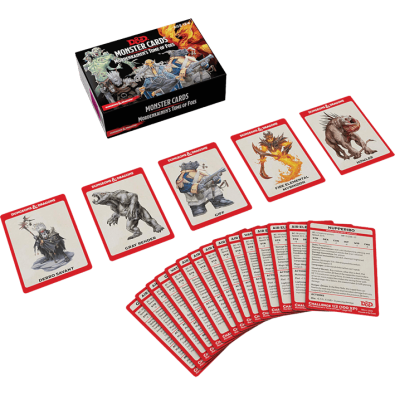 D&D Monster Cards: Mordenkainen's Tome of Foes (109 cards) D&D Monster Cards: Mordenkainen's Tome of Foes (109 cards)