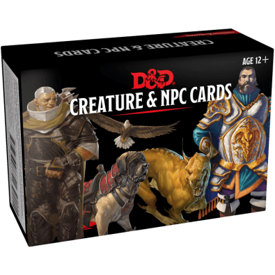 D&D Monster Cards: NPCs & Creatures (182 cards) D&D Monster Cards: NPCs & Creatures (182 cards)