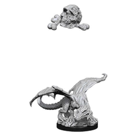 D&D Nolzur's Marvelous Miniatures - Black Dragon Wyrmling