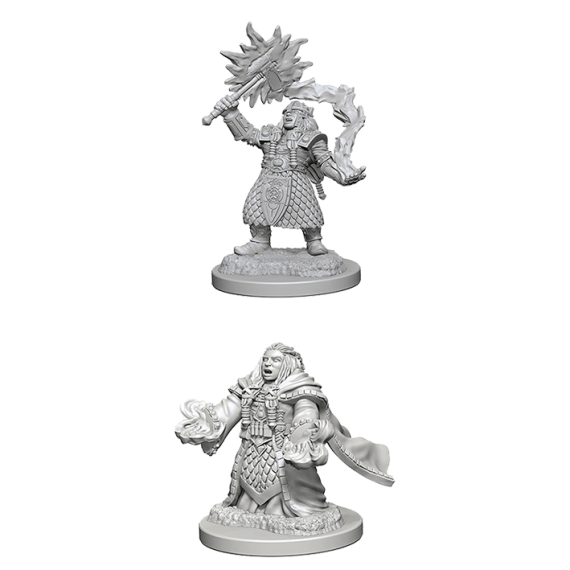 D&D: Nolzur's Marvelous Miniatures - Dwarf Female Cleric