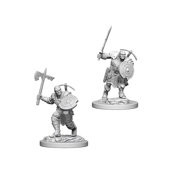 D&D: Nolzur's Marvelous Miniatures - Earth Genasi Male Fighter