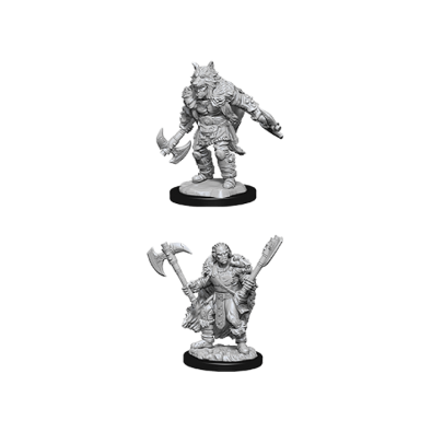 D&D Nolzur's Marvelous Miniatures - Male Half-Orc Barbarian D&D Nolzur's Marvelous Miniatures - Male Half-Orc Barbarian