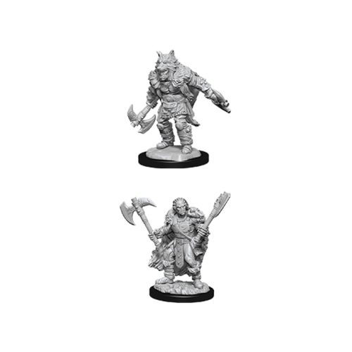 D&D Nolzur's Marvelous Miniatures - Male Half-Orc Barbarian