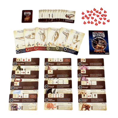 D&D: Rock Paper Wizard - Fistful of Monsters (Exp) D&D: Rock Paper Wizard - Fistful of Monsters (Exp)