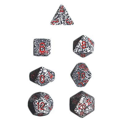 Speckled Dice Set - Granite x7 Speckled Dice Set - Granite x7