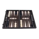 Premium Handcrafted Ebony Burl Backgammon Set