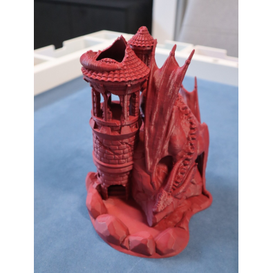 The Watchtower Dragon – 3D Printed Dice Tower The Watchtower Dragon – 3D Printed Dice Tower