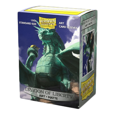 Dragon Shield Matte Art Sleeves - Dragon of Liberty (100 Sleeves)