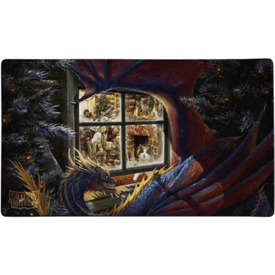 Dragon Shield Play Mat - Christmas Dragon
