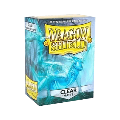 Dragon Shield Sleeves MATTE 100C - Clear