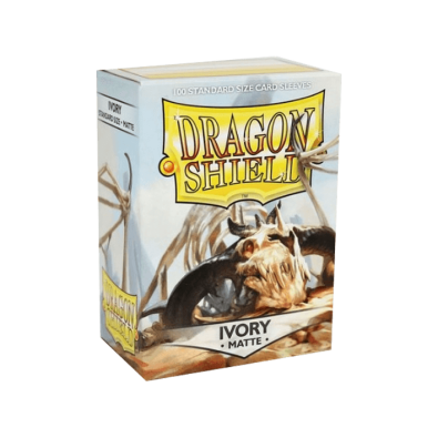 Dragon Shield Sleeves MATTE 100C - Ivory