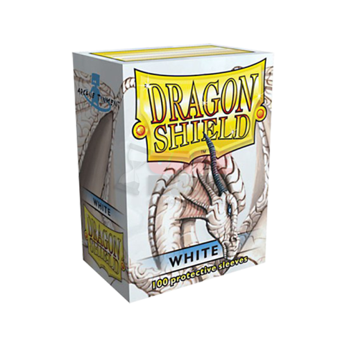 Dragon Shield Sleeves 100C - White
